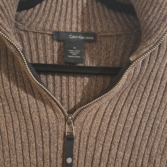 Calvin klein brown sweater size m - Picture 6 of 6